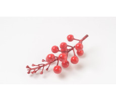 Ветка с ягодами "Колосок" 12 ягод 11см